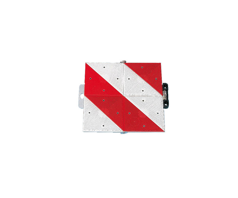 Nachtpark-Tafel 285x285 mm Typ III (retroreflektierend)