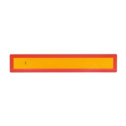 Heckmarkierung Aluminium 197x1132 mm für Anhänger und Sattelauflieger