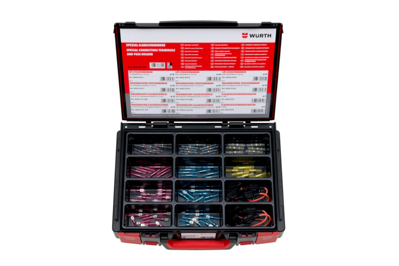 Spezial-Kabelverbinder Sortiment 104 Teile 104-teilig im System-Koffer 4.4.1