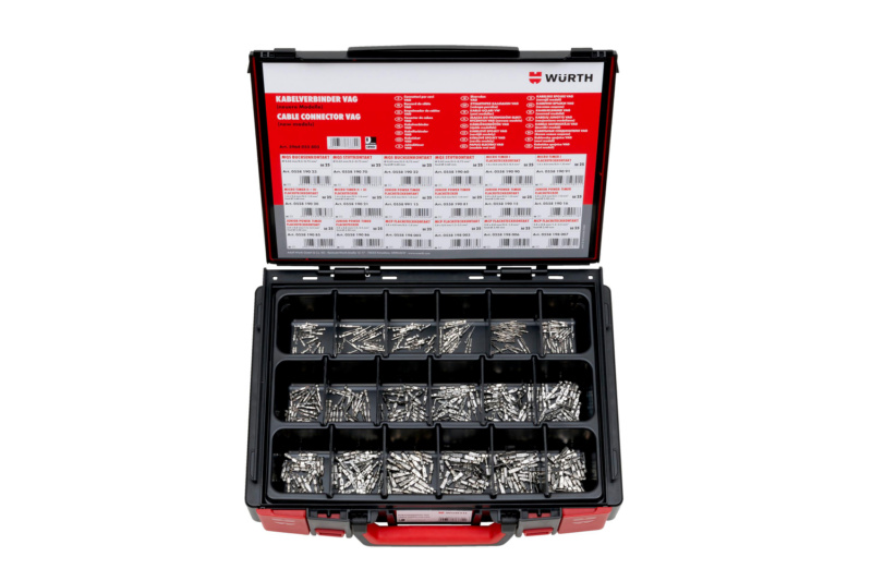 Kabelverbinder VAG Sortiment 450 Teile 450-teilig im System-Koffer 4.4.1