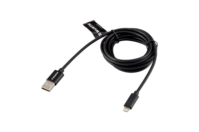 USB Daten- und Ladekabel LADEKBL-F.LGHTNG-NYL-200CM