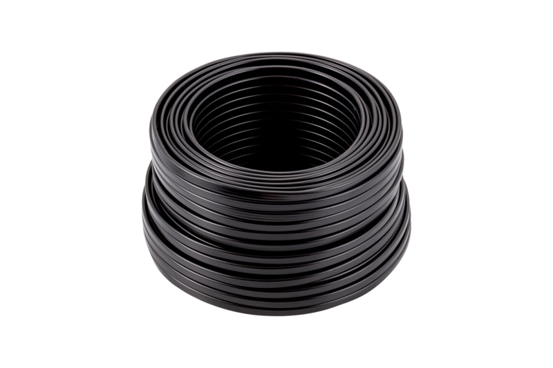 Fahrzeugleitung Flachkabel FLRYY 3x1,0 mm² PVC-Außenmantel, schwarz