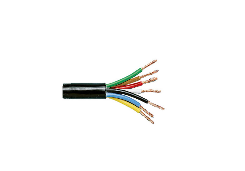Fahrzeugleitung Rundkabel (Schlauchleitung) FLRYY 13x1,5 mm²