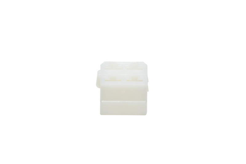 Mehrfachsteckgehäuse 4-polig für Flachsteckhülse 6,3 x 0,8 mm