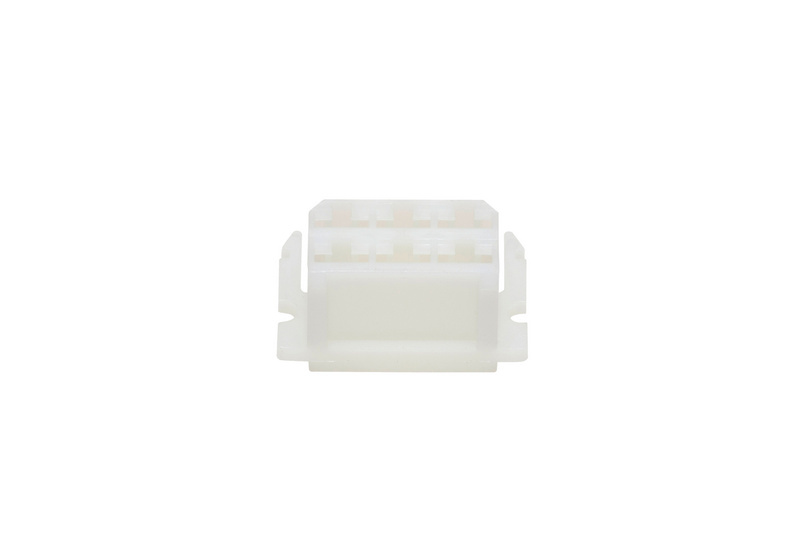 Mehrfachsteckgehäuse 6-polig für Flachsteckhülse 6,3 x 0,8 mm