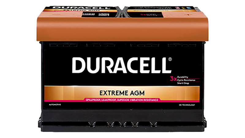 Starterbatterie DURACELL®  EXTREME AGM STARTBATT-(DURACELL-EXTREME)-DE70AGM