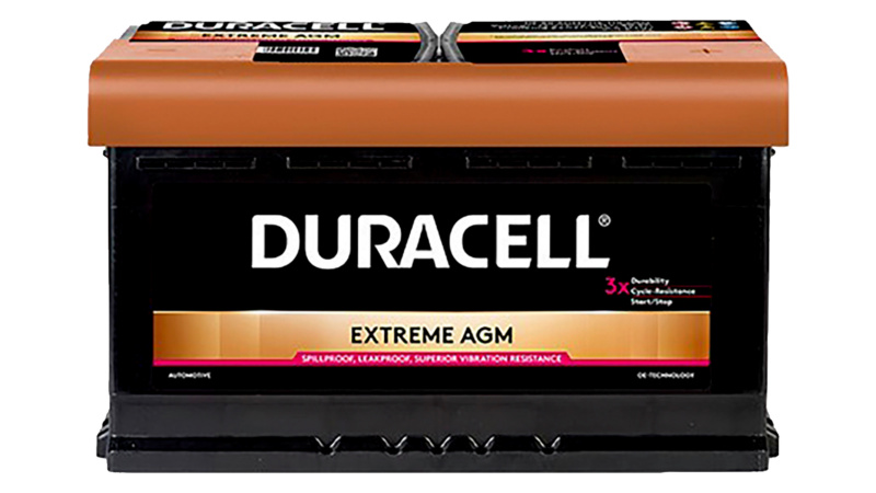 Starterbatterie DURACELL®  EXTREME AGM STARTBATT-(DURACELL-EXTREME)-DE80AGM