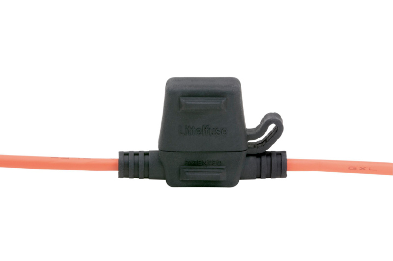 Sicherungshalter 1-30 AMP für Flachstecksicherung mit Abdeckung