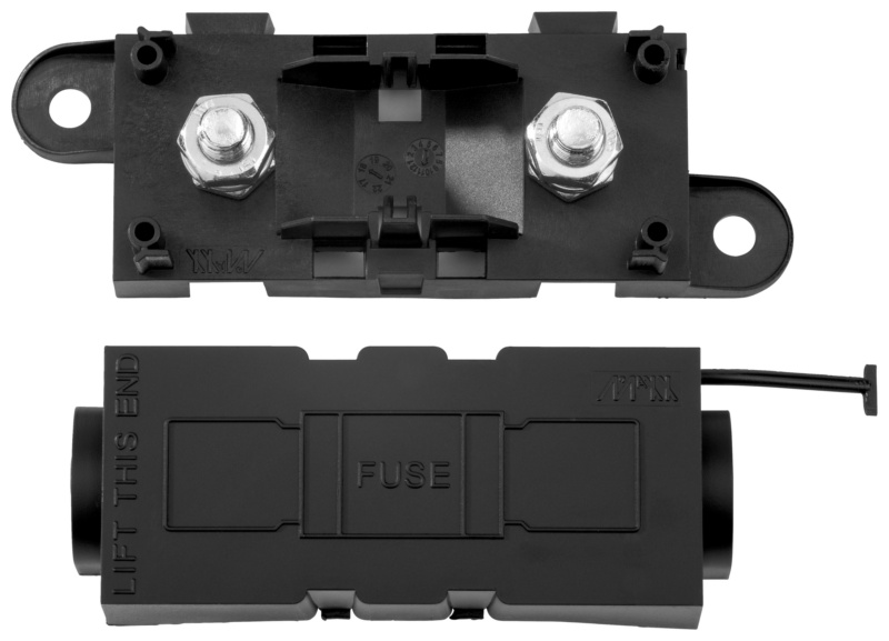 Sicherungshalter 120x42 mm für Schraubsicherungen MEGA