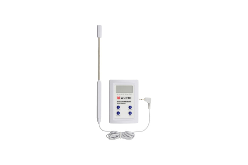 LED-Digitalthermometer mit Kontaktfühler