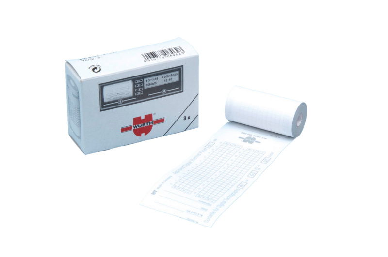 Thermopapier für digitale Tachographen