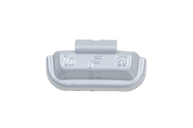 Zink-Schlagauswuchtgewicht 25 Gramm für Pkw-Stahlfelgen