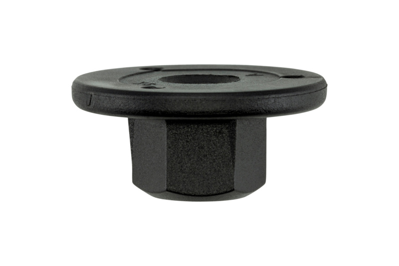 Kunststoffmutter Typ 1 KSTMU-4,8MM/22MM-SCHWARZ
