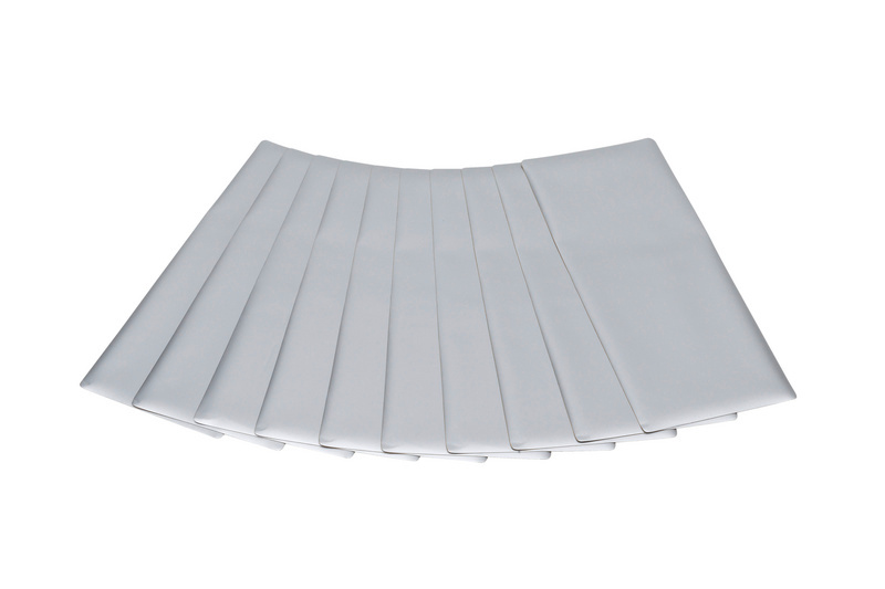 Planen-Reparatursystem Pflaster-Kit 10 Stück PFLST-SILBER-500X210MM