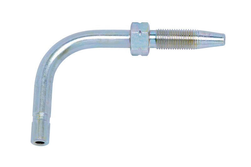 Rohrstutzen 90° mit Nut D 6 mm