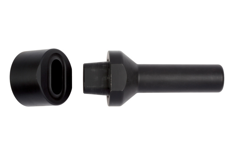 Henkel-Locheisen 42 x 22 mm für Ovalösen