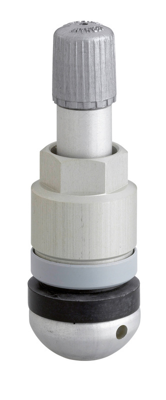 Aluminiumventil Silber für sens.it-Sensor RS3 433 MHz