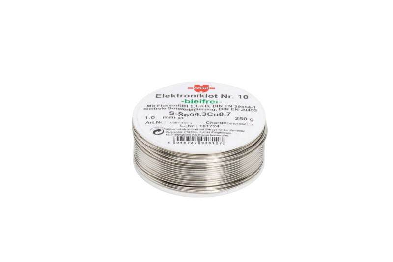 Weichlot bleifrei 0,7 Elektroniklot Nr. 10