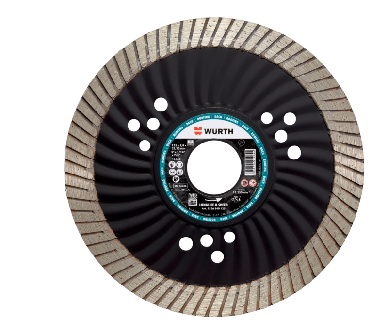 Diamanttrennscheibe Longlife & Speed Dach TSHB-DIA-LS-DACH-BO22,23-D125MM