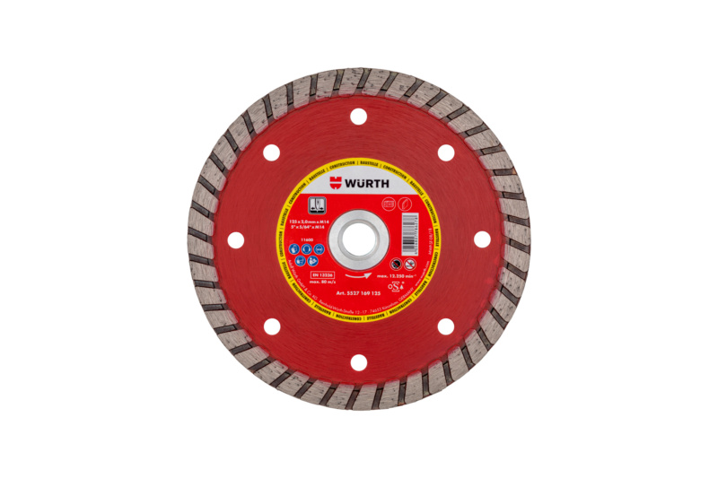 Diamanttrennscheibe Baustelle M14 geschlossen Ø 125 mm
