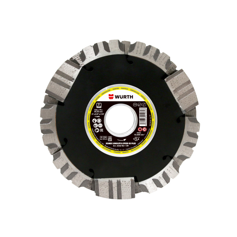 Diamanttrennscheibe LS RS Plus Kombi für MSF TSHB-DIA-LS-RSP-KOMBI-MSF-ST19-D125
