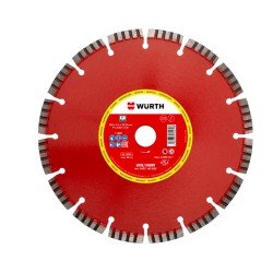 Diamanttrennscheibe Bau segmentiert leise TSHB-DIA-BAUSTELLE-LSE-BO30/25,4-D300
