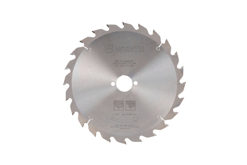 Handkreissägeblatt 230 x 2,5/1,8 x 30 für Akku-Maschinen