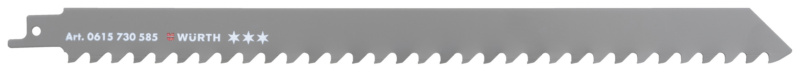 Säbelsägeblatt Bau drei Sterne 300x8,5 für Backstein/Gasbeton