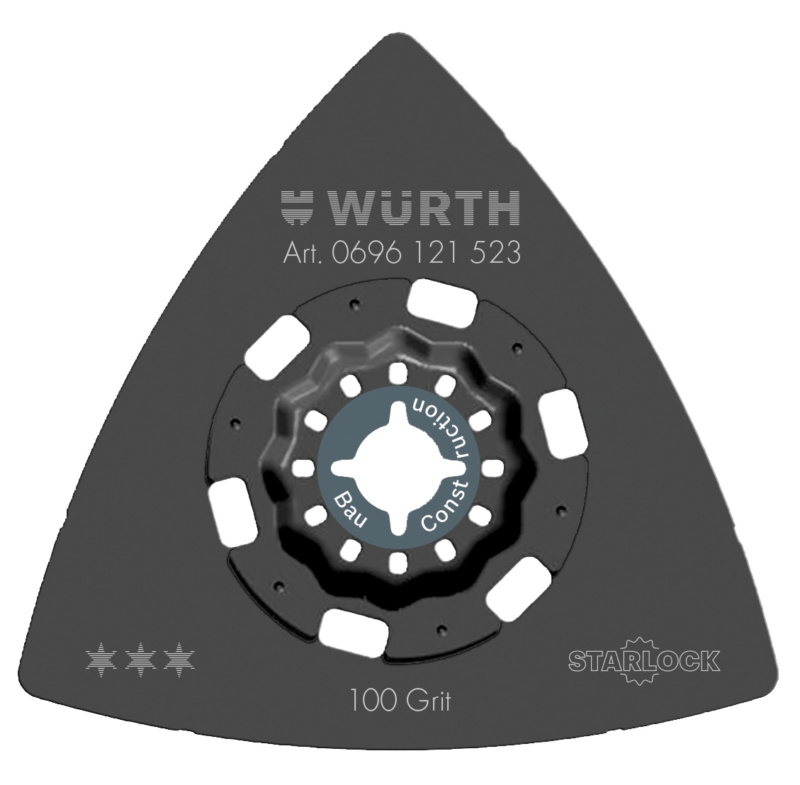 Starlock Hartmetallraspel Dreiecksform HMRASP-STARLOCK-3KT-KORN100