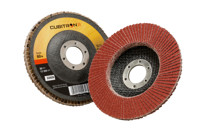 Fächerschleifscheibe 3M Cubitron II LFSHLFSHB-CUBITRON II-967A-(40+)-D125X22