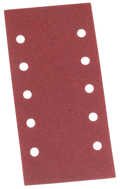 Kfz-Trockenschleifpapier-Streifen RED PERFECT® 115x230 10-Loch