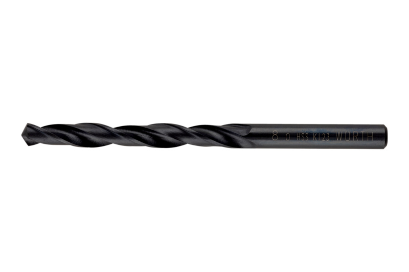 Spiralbohrer Ø 8,0mm HSS DIN 338 Typ RN 118°