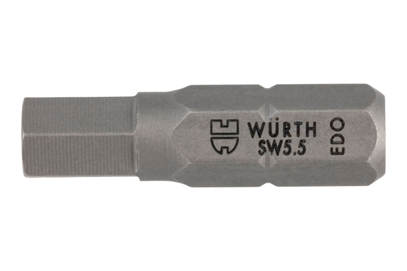 Bit Innensechskant C 6,3 (1/4 Zoll) BIT-IN6KT-SW5.5-1/4ZO-L25MM