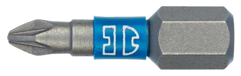Bit Kreuzschlitz PZ C 6,3 (1/4 Zoll) PZ1 Außensechskant