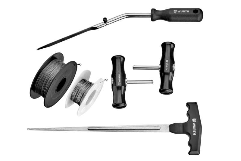 Scheibenaustrennset 6-teilig AUSGLASWERKZEUG SATZ