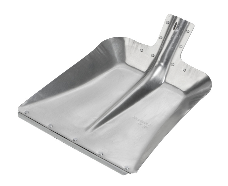 Leichtmetallschaufel aus Aluminium mit Stahlschutzkante