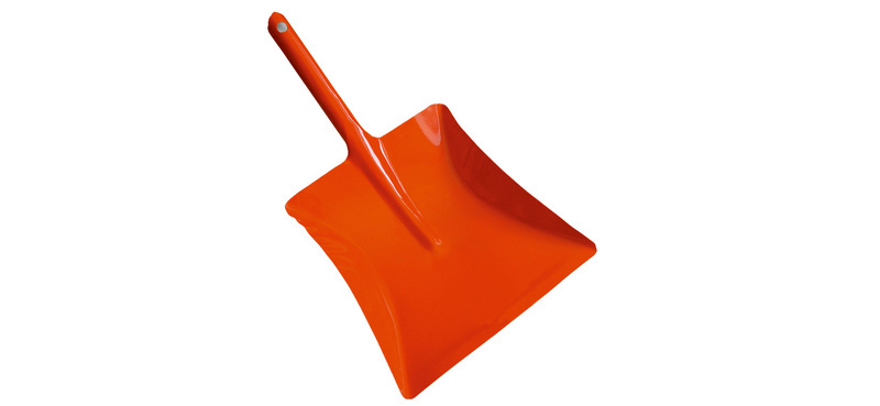 Kehrblech KEHRBL-1TLG-MET-ORANGE-405X230MM