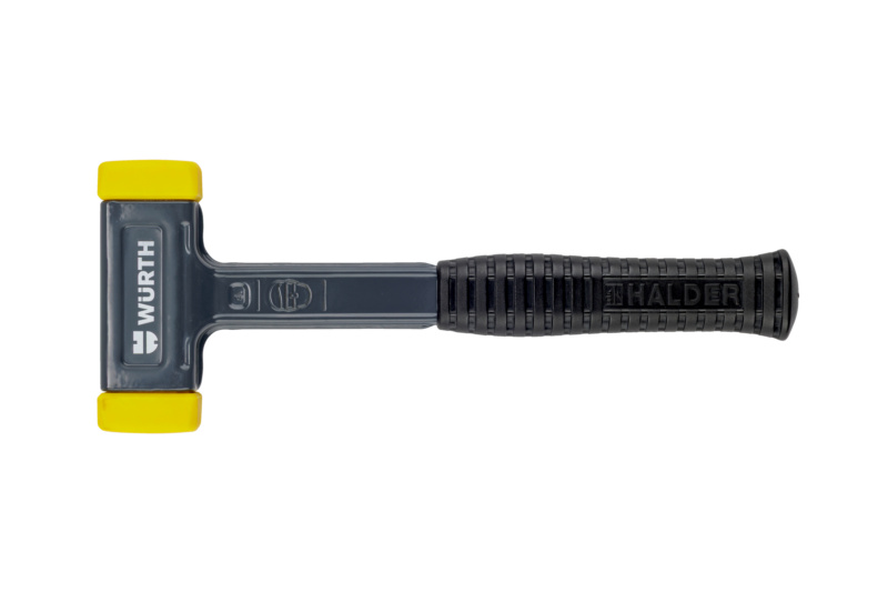 Rückschlagfreier Schonhammer SECURAL D50mm mit Schlagflächen aus Polyurethan