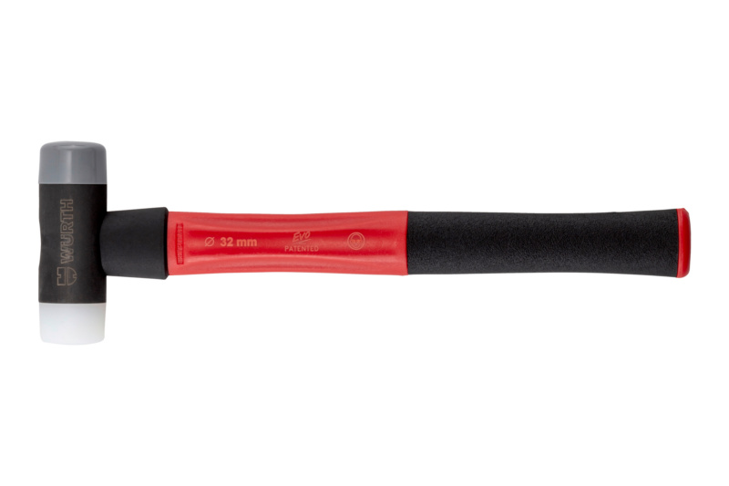 Verstärkter Schonhammer STRONG mit der Einsatzkombination Nylon-Polyurethan