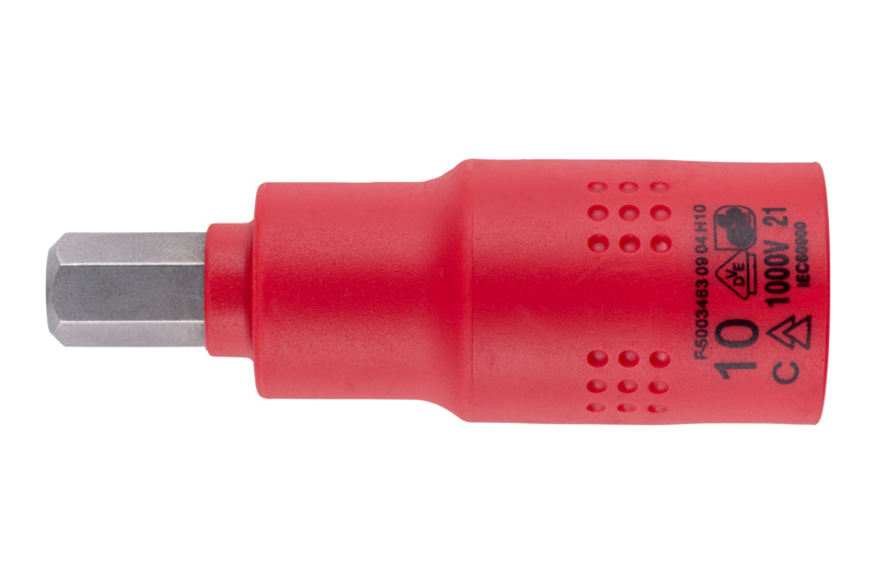 VDE-1/2 Zoll Steckschlüssel Innensechskant STESHSL-VDE-1/2ZO-INNEN6KT-10MM
