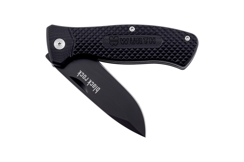 Klappmesser BLACK ROCK Special Edition TASHMESS-(BLACK ROCK)-NYLONTASCHE-L110