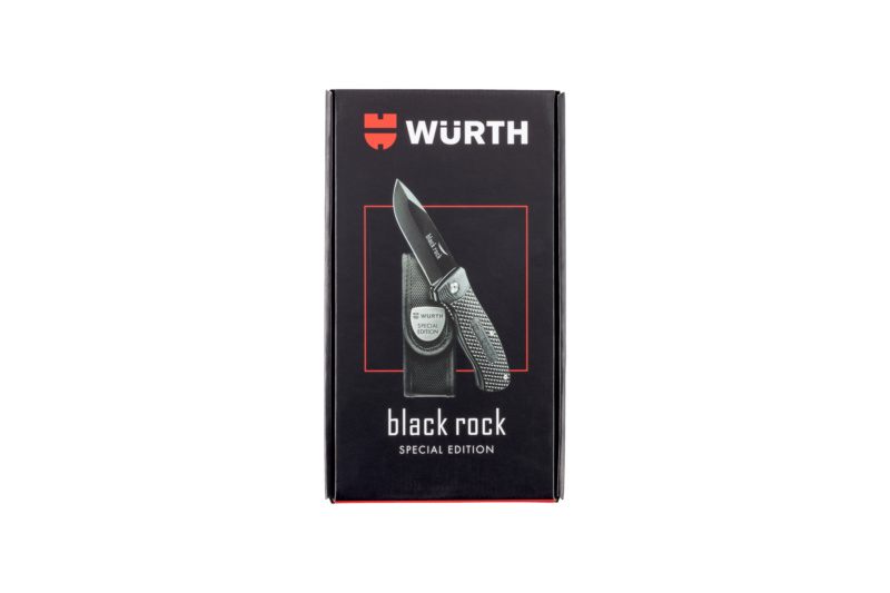 Klappmesser BLACK ROCK Special Edition TASHMESS-(BLACK ROCK)-NYLONTASCHE-L110