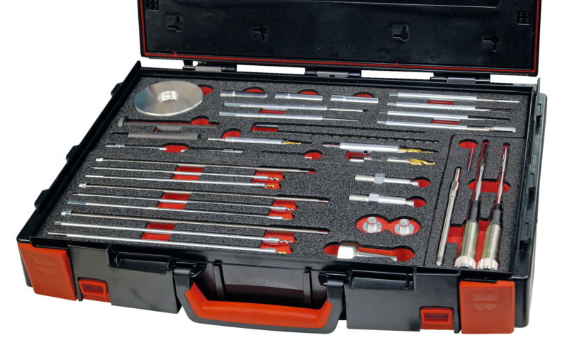 Glühkerzenwerkzeug Sortiment Ford/PSA 47-teilig GLÜHK SORT FORD/PSA M8/M9/M10X1