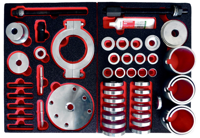Fahrwerkwerkzeug Satz Einlage 4 56-tlg.