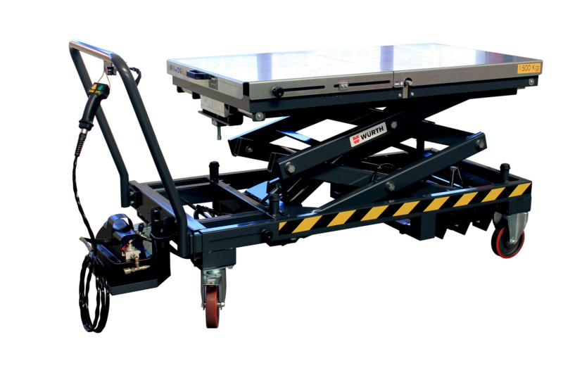 Mobile Batterieplattform schwere Ausführung HUBTIWG-TOP-1500KG