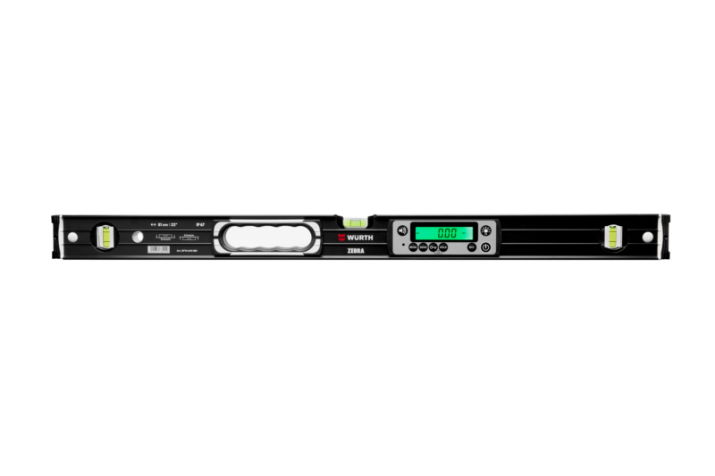 Digitale Wasserwaage mit 2 Displays