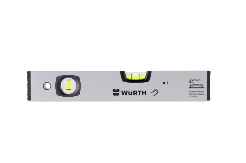 Leichtmetall-Wasserwaage mit Magnet