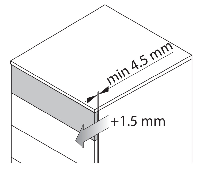 Vollauszug Dynapro Tipmatic 40 kg UFLUFHRG-DYNAP-40-VA-TIPMATIC-520