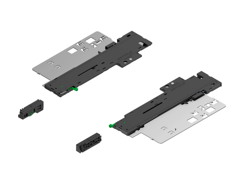 Tipmatic-Einheit für Dynapro Soft-close Vollauszug