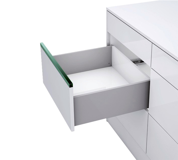 Zargen-Set Vionaro H185 ZARGSYS-VION-SET-GRPH-H185-70KG-NL450